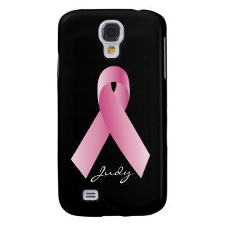 Coaches for a cause_Pink Ribbon_personalized Samsung Galaxy S4 Cases