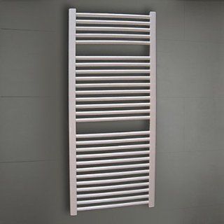 890W Hydronic Low Carbon Steel White Painting Wall Mount Square Pipe Towel Warmmer Drying Rack   Towel Stands