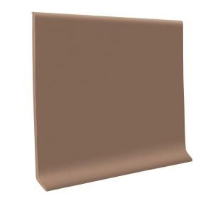 ROPPE Pinnacle Rubber Chameleon 4 in. x 1/8 in. x 48 in. Cove Base (30 Pieces / Carton) 40CR4P624