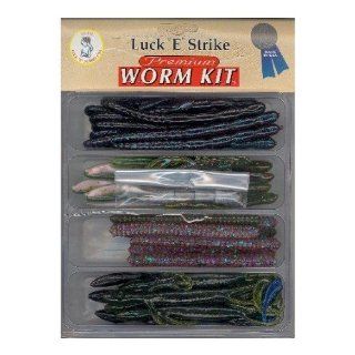 Premium Worm Kit  Fishing Lure Kits  Sports & Outdoors