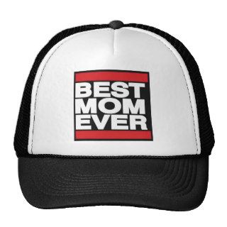 Best Mom Ever Red Mesh Hat