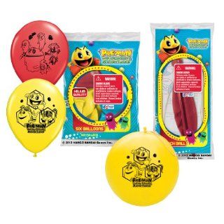 Pioneer National Latex Pac Man Party Pack, (6 Balloons/4 Punch Balls) Toys & Games
