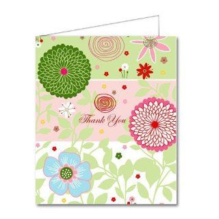 Carolyn Gavin Designer Thank You Card, Spring Flowers  Greeting Cards 