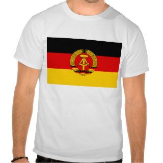 Flag of East Germany T Shirts