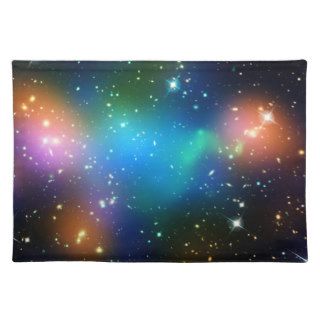 Dark Matter In Galaxy Cluster Abell 520 Placemat