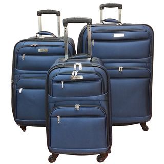 Kenneth Cole Express Lane 3 piece Spinner Luggage Set Kenneth Cole Reaction Three piece Sets