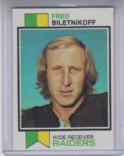 1973 Topps Fred Biletnikoff #320 Sports Collectibles