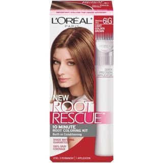 L'Oreal Root Rescue Light Golden Brown Root Coloring Kit L'Oreal Hair Color
