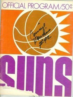 connie hawkins signed 1970 phoenix suns program   Autographed NBA Magazines at 's Sports Collectibles Store