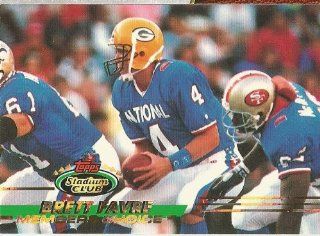 BRETT FAVRE 1993 TOPPS STADIUM CLUB MEMBERS CHOICE #498 GREEN BAY PACKERS  Sports Related Trading Cards  Sports & Outdoors