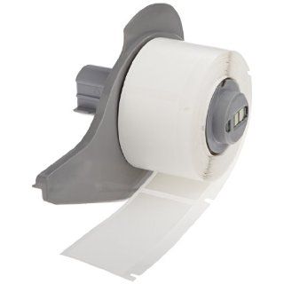 Brady M71 21 499 Nylon Cloth BMP71 Labels , White (100 Labels per Roll, 1 Roll per Package)