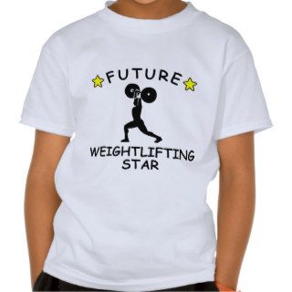Future Weightlifting Star T shirts