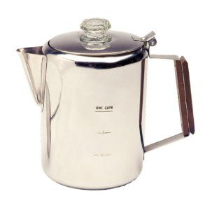 Texsport Stainless Steel Coffee Percolator  Camping Coffee And Tea Pots  Sports & Outdoors