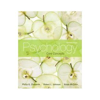 Psychology Core Concepts 7th (seventh) edition Philip G. Zimbardo 8581000006541 Books
