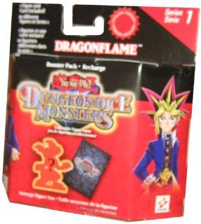 Yugioh Dungeon Dice Monsters Game   Series 1 Booster Pack Dragonflame   1F1C Toys & Games
