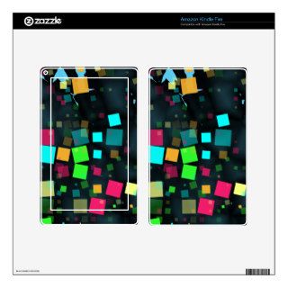 Festive Sprinkle Of Confetti Chaos Skins For Kindle Fire