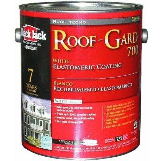 BLACK JACK ROOF GARD 700 WHITE ELASTOMERIC ROOF COATING   5527 1 20 (Pack of 4)   Roofing Materials  