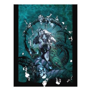 Grimm Fairy Tales Little Mermaid wicked Sea Witch Custom Flyer