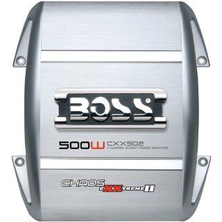 Boss Audio Cxx502 500 Watt Chaos Exxtreme 2 Channel Amp  Vehicle Multi Channel Amplifiers 