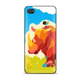 iPhone 5 Cases African Animal Rhinoceros Cell Phones & Accessories