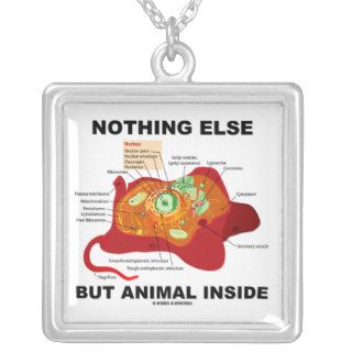 Nothing Else But Animal Inside (Eurkaryotic Cell) Custom Jewelry
