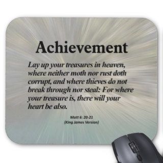 Achievement Matthew 620 21 Mouse Pads