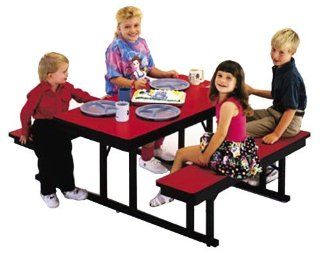 Barricks Manufacturing Company CNB 2448 Rectangle Childrens Lunchroom Table