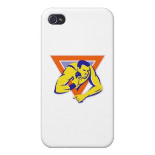 shot put throw track and field athlete iPhone 4/4S case