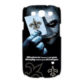 Custom NFL New Orleans Saints Hard Back Cover Case for Samsung Galaxy S3 CL887 Cell Phones & Accessories
