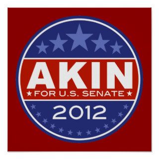 Todd Akin for U.S. Senate Posters