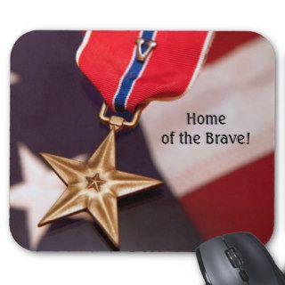 Home of the Brave Mouse Mats