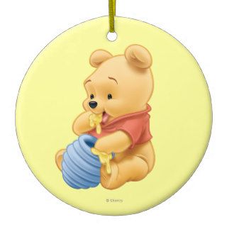 Baby Winnie the Pooh 1 Christmas Tree Ornaments