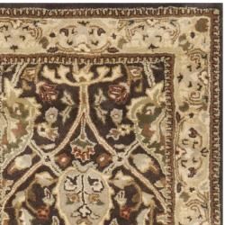 Handmade Persian Legend Brown/ Beige Wool Rug (2'6 x 8') Safavieh Runner Rugs