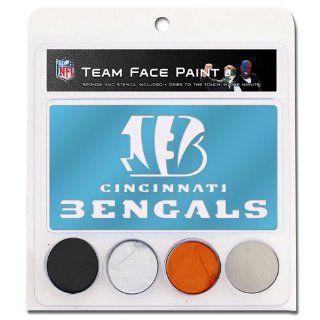 NFL Cincinnati Bengals Face Paint with Stencils  Sports Fan Wallets  Sports & Outdoors