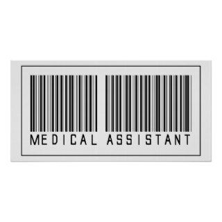 Barcode Medical Assistant Poster