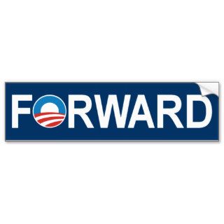 Barack Obama 'Forward' Bumper Sticker