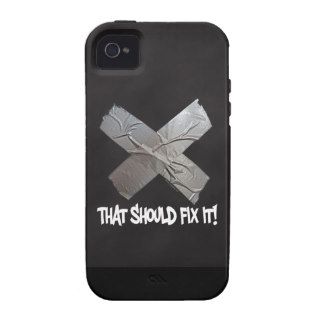 Duct Tape Should Fix It Vibe iPhone 4 Covers
