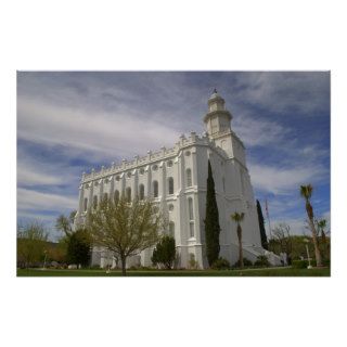 St. George, Utah LDS Temple Print