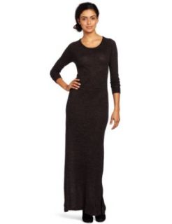 525 America Women's Picasso Tweed Maxi Dress, Black Combo, Medium