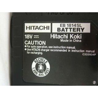 Hitachi EB1814SL 18 Volt NiCad 1 2/5 Ah Battery   Cordless Tool Battery Packs  