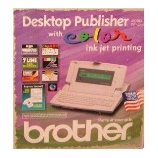 Brother DP 525CJ Desktop Publisher Electronic Typewriter plus Word Processor, 7 line LCD Display  Electronics