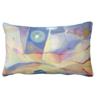 Abstract Landscape Buenos Aires 24.25x17 Throw Pillows