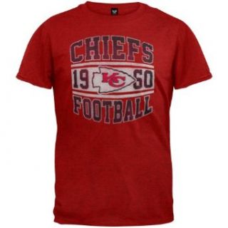 Kansas City Chiefs   Inaugural Logo Premium T Shirt Fashion T Shirts Clothing