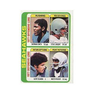1978 Topps #526 Seahawks TL/S.Largent   EX MT Sports Collectibles