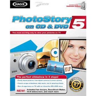 Magix Entertainment Photostory On CD and DVD 5 Software