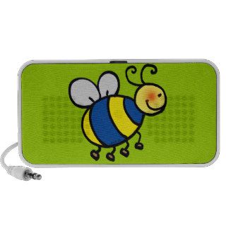 Cute cartoon bumble bee speaker system