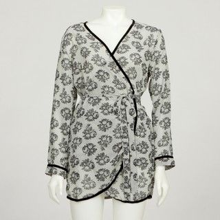 Jessica Simpson Women's English Rose Printed Intimate Top Pajamas & Robes