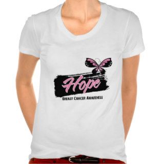 Breast Cancer HOPE Butterfly Shirts