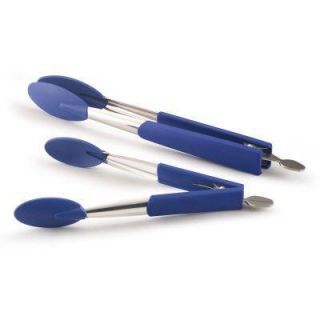 Rachael Ray Nylon Tools Tongs in Blue (Set of 2) 51213