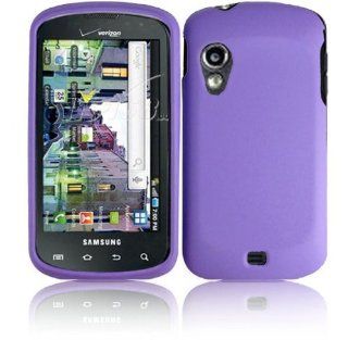 Dark Purple Hard Case Cover for Samsung Aegis i405U SCH i405U Cell Phones & Accessories